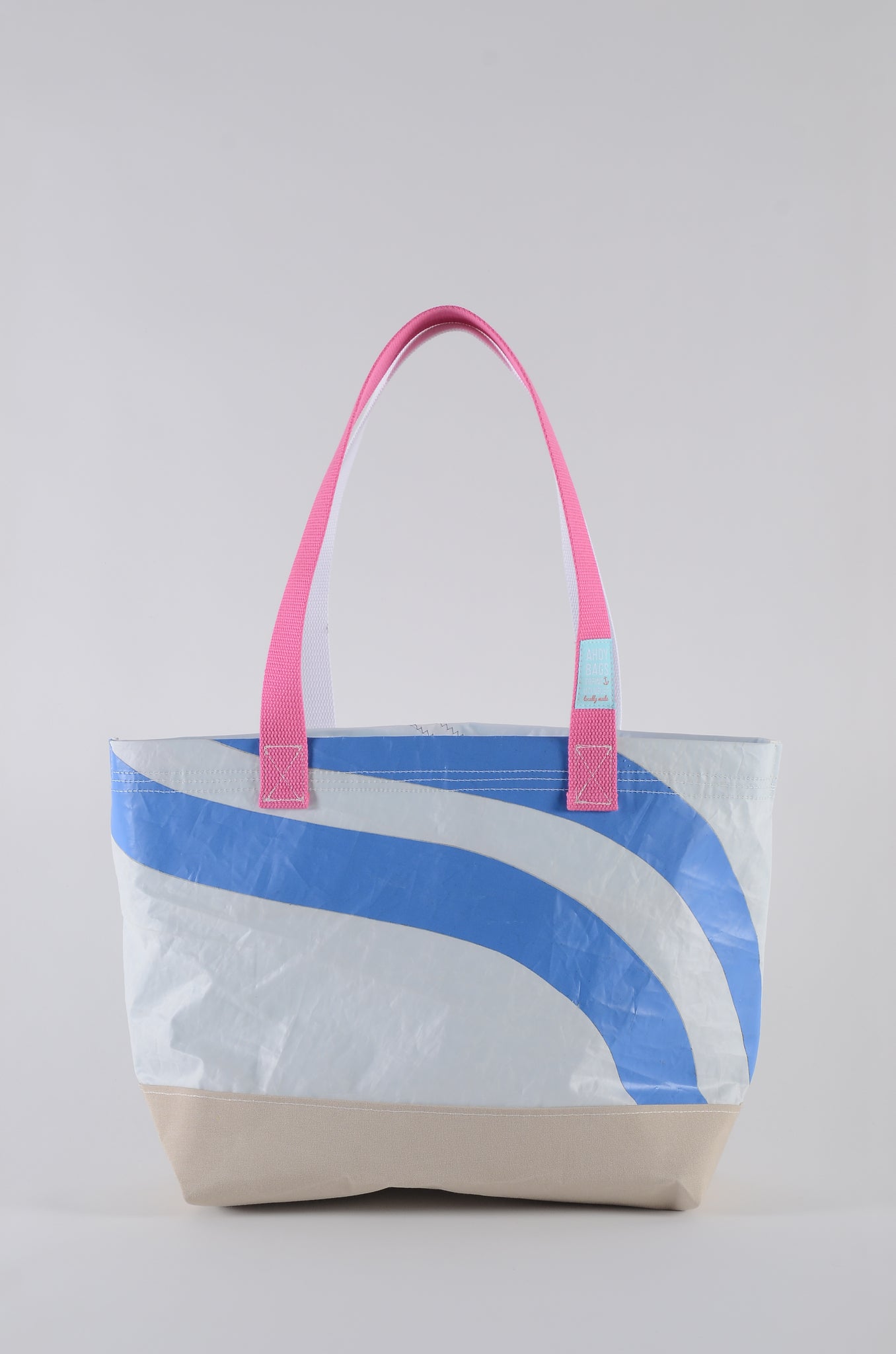 Beach Bag | Medium | Liner | Wave | Zipper