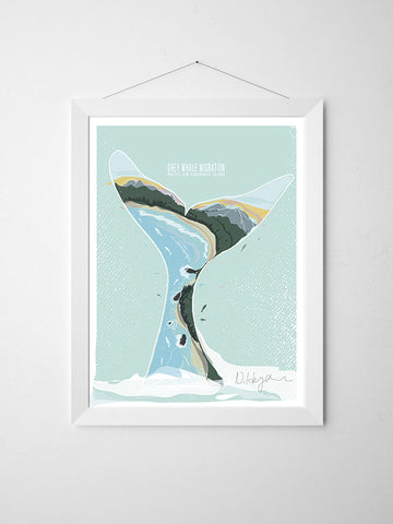 Giclée Print | Grey Whale Migration